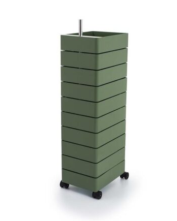 Magis 360 Container 10 Rullevogn Grøn