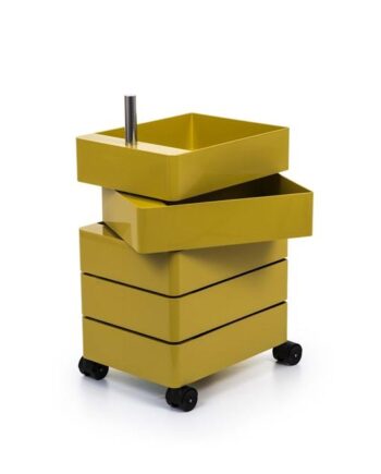 Magis 360 Container   Rullevogn Gul