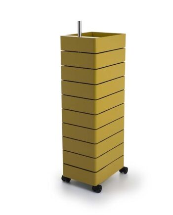 Magis 360 Container 10 Rullevogn Gul