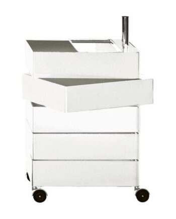 Magis 360 Container   Rullevogn Hvid