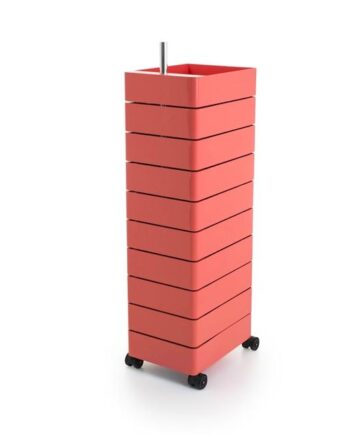 Magis 360 Container 10 Rullevogn Pink