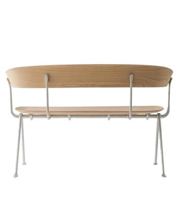 Magis Officina Duetto Bænk Galvaniseret Natural