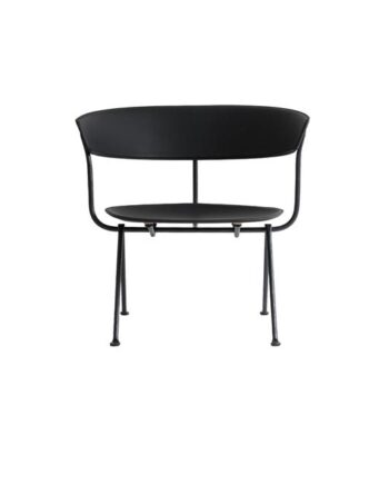 Magis Officina Lænestol Anthracite Sort Læder