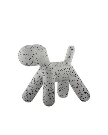 Magis Puppy Abstractdog Skammel Medium Dalmata Hvid