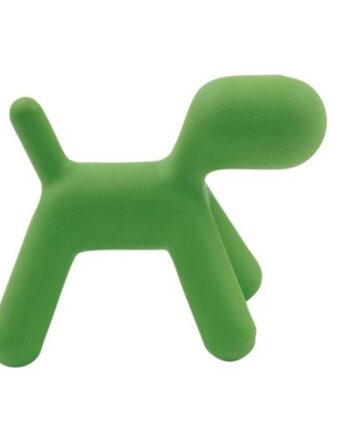 Magis Puppy Abstractdog Skammel Medium Grøn