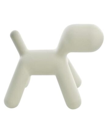Magis Puppy Abstractdog Skammel Medium Hvid