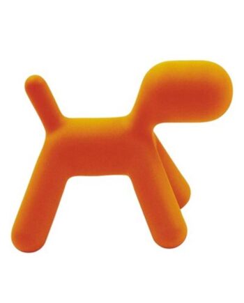 Magis Puppy Abstractdog Skammel Medium Orange