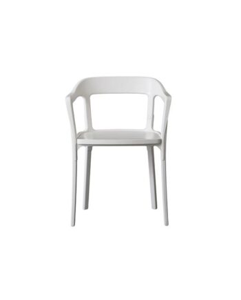 Magis Steelwood Spisebordsstol Hvid