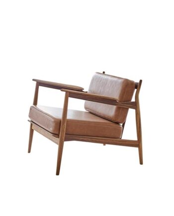 Magnus Olesen 107 Lænestol Olieret Teak Dunes Cognac 21000