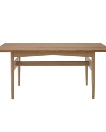 Magnus Olesen 107 Sofabord Hvidolieret Eg Teakfiner
