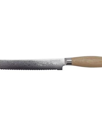 Mareld Akio Japanese Brødkniv 20 Cm Lys Træ