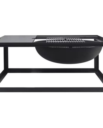 Mareld Bbq Ildsted Med Grillrist Sort