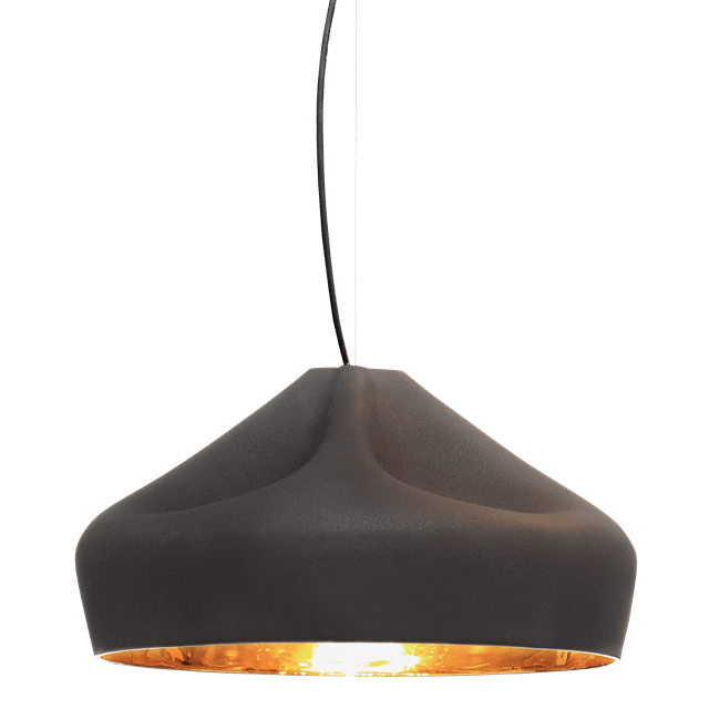 Marset Pleat Box Pendel 47 Sort Guld