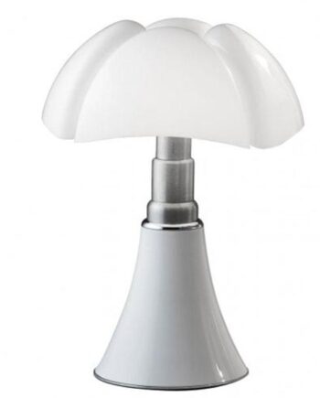 Martinelli Luce Pipistrello 1965 Bordlampe Hvid