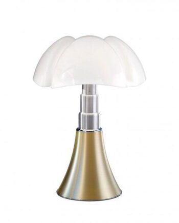 Martinelli Luce Pipistrello 1965 Bordlampe Medium Messing