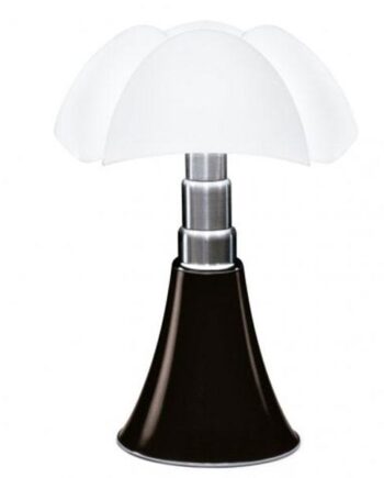 Martinelli Luce Pipistrello 1965 Bordlampe Mørkebrun