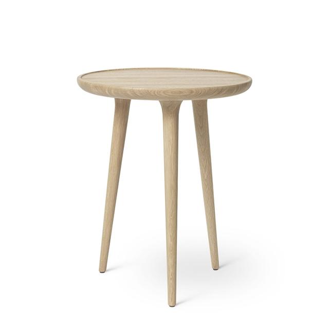 Mater Accent Sofabord Mat Lakeret Eg Mellem ø45