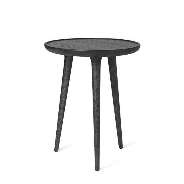 Mater Accent Sofabord Sort Bejdset Eg Mellem ø45