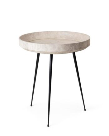 Mater Bowl Bord Mellem Wood Grå