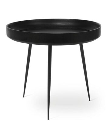 Mater Bowl Sofabord Stor Sort Bejdset Mangotræ