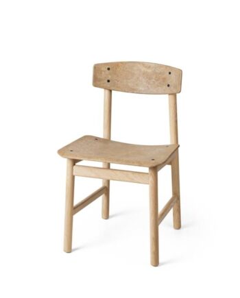 Mater Conscious Bm3162 Spisebordsstol Sæbebehandlet Coffee Lys