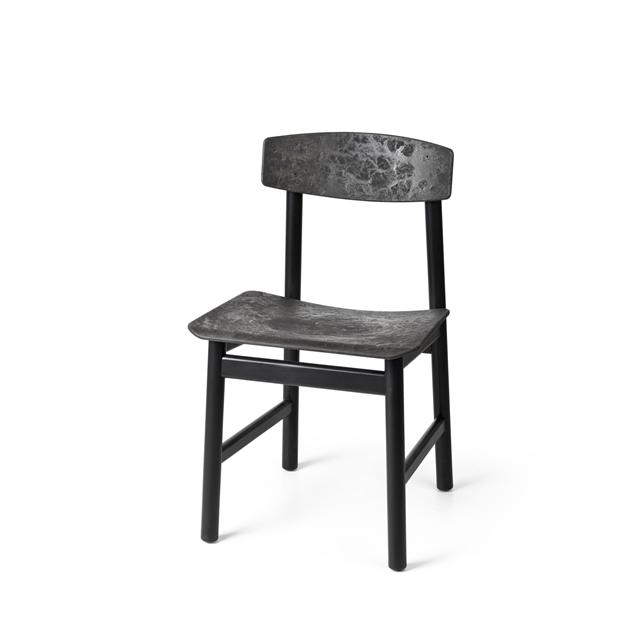 Mater Conscious Bm3162 Spisebordsstol Sort Bøg Coffee Sort