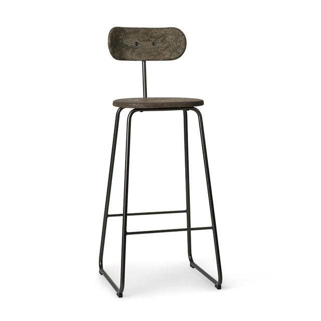 Mater Earth Barstol Med Ryglæn 74 Cm Coffee Dark