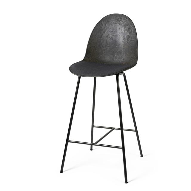 Mater Eternity High Barstol 69 Cm Polstret Sæde 198 Grå