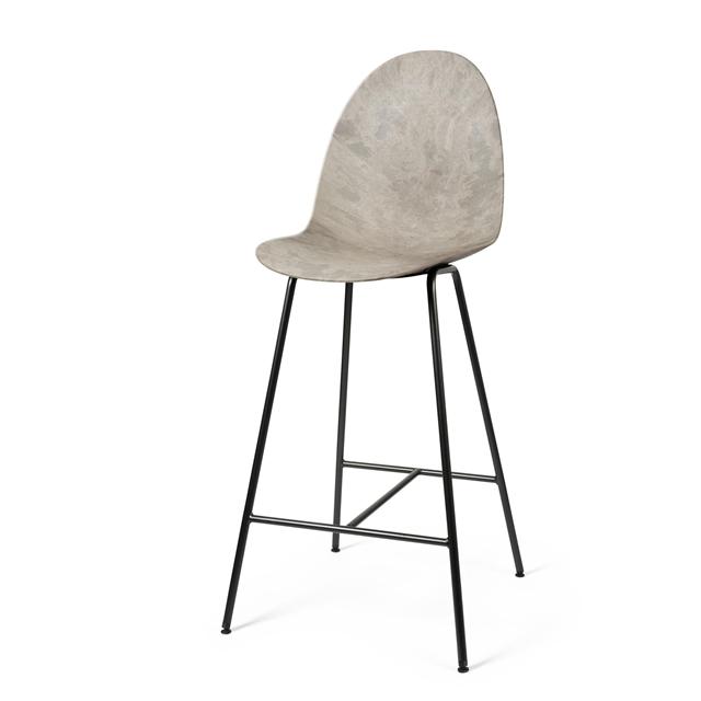 Mater Eternity High Barstol 69 Cm Wood Waste Grey