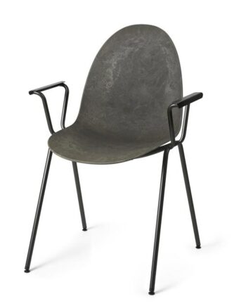 Mater Eternity Spisebordsstol Med Armlæn Coffee Waste Dark