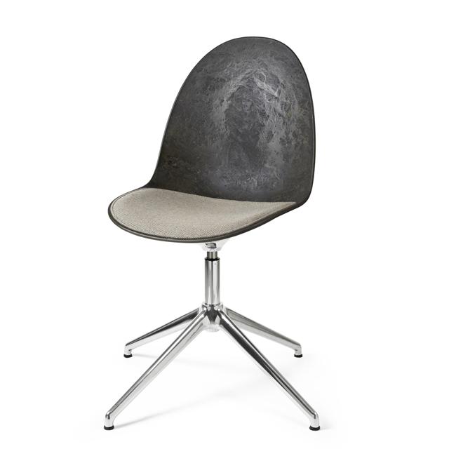Mater Eternity Swivel Spisebordsstol Aluminium Polstret Sæde 218 Beige
