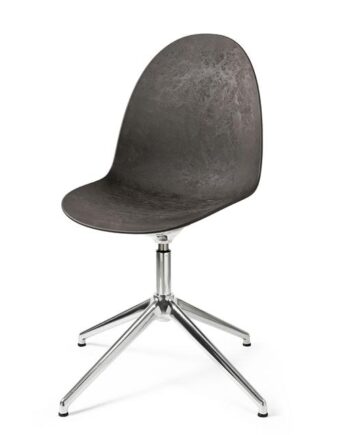 Mater Eternity Swivel Spisebordsstol Coffee Aluminium Base