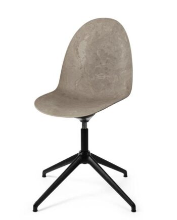 Mater Eternity Swivel Spisebordsstol Coffee Waste Light Sort