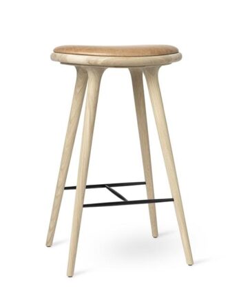 Mater High Stool Barstol Sæbebehandlet Eg 74cm