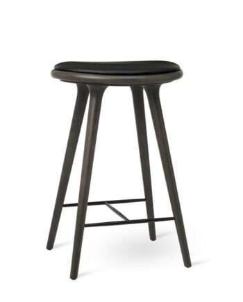 Mater High Stool Barstol Sirka Grå Bejdset Bøg 69cm