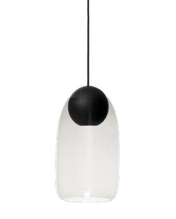Mater Liuku Pendel Ball Sort Lindetræ Transparent