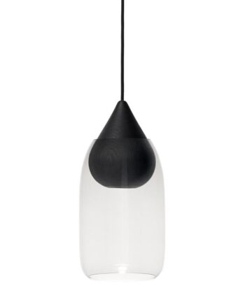 Mater Liuku Pendel Drop Sort Lindetræ Transparent
