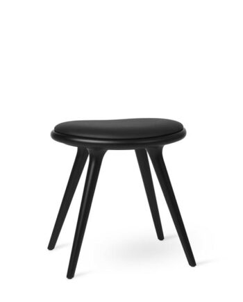 Mater Low Stool Skammel Sort Bøg