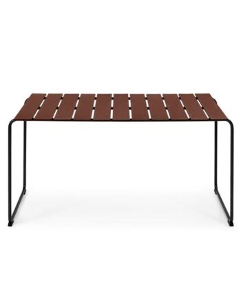 Mater Ocean Bord 140x70 Brændt Rød