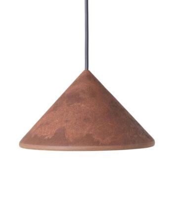 Mater Terra Pendel Coffee Waste Rust Red