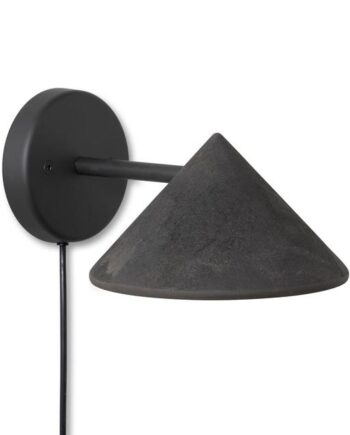 Mater Terra Væglampe Coffee Waste Black