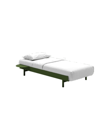 Moebe Bed Sengeramme 90 Cm Pine Green