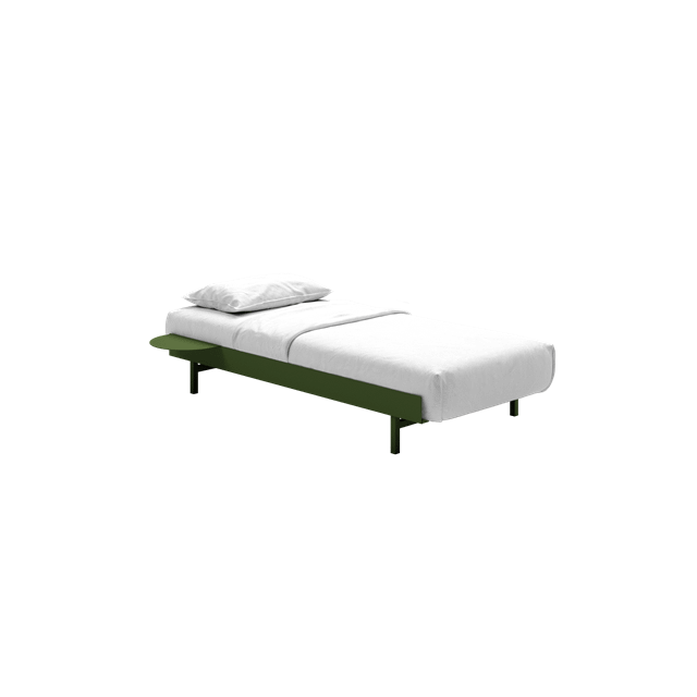 Moebe Bed Sengeramme 90 Cm Pine Green