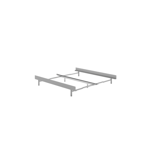 Moebe Bed Sengeramme 90-180 Cm Rustfri Stål