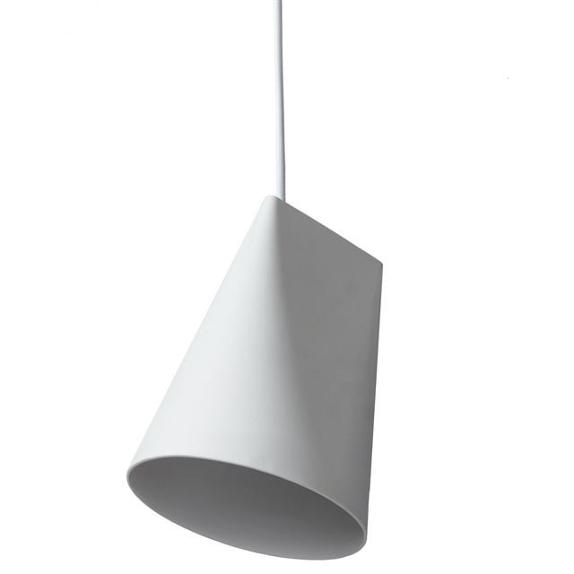 Moebe Ceramic Pendel Hvid Bred