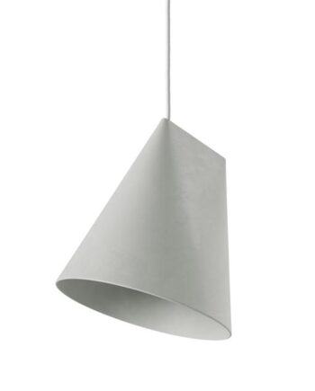 Moebe Ceramic Pendel Lys Grå Bred