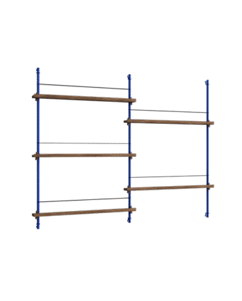 Moebe Magazine Shelving Ms 180   Eg Deep Blue