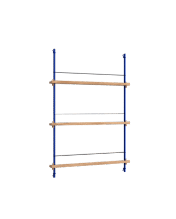 Moebe Magazine Shelving Ms 115   Eg Deep Blue