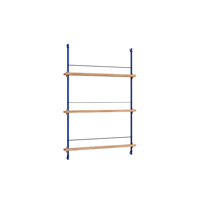 Moebe Magazine Shelving Ms 115 Eg Deep Blue