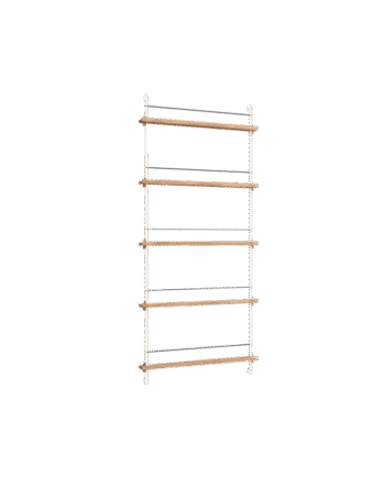 Moebe Magazine Shelving Ms 180   Eg Hvid